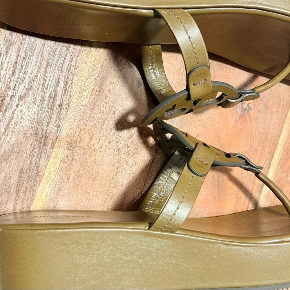 Tory Burch Olive Leather